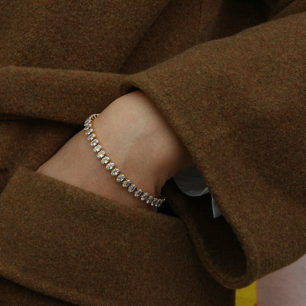 Georgina - Diamant-Tennisarmband