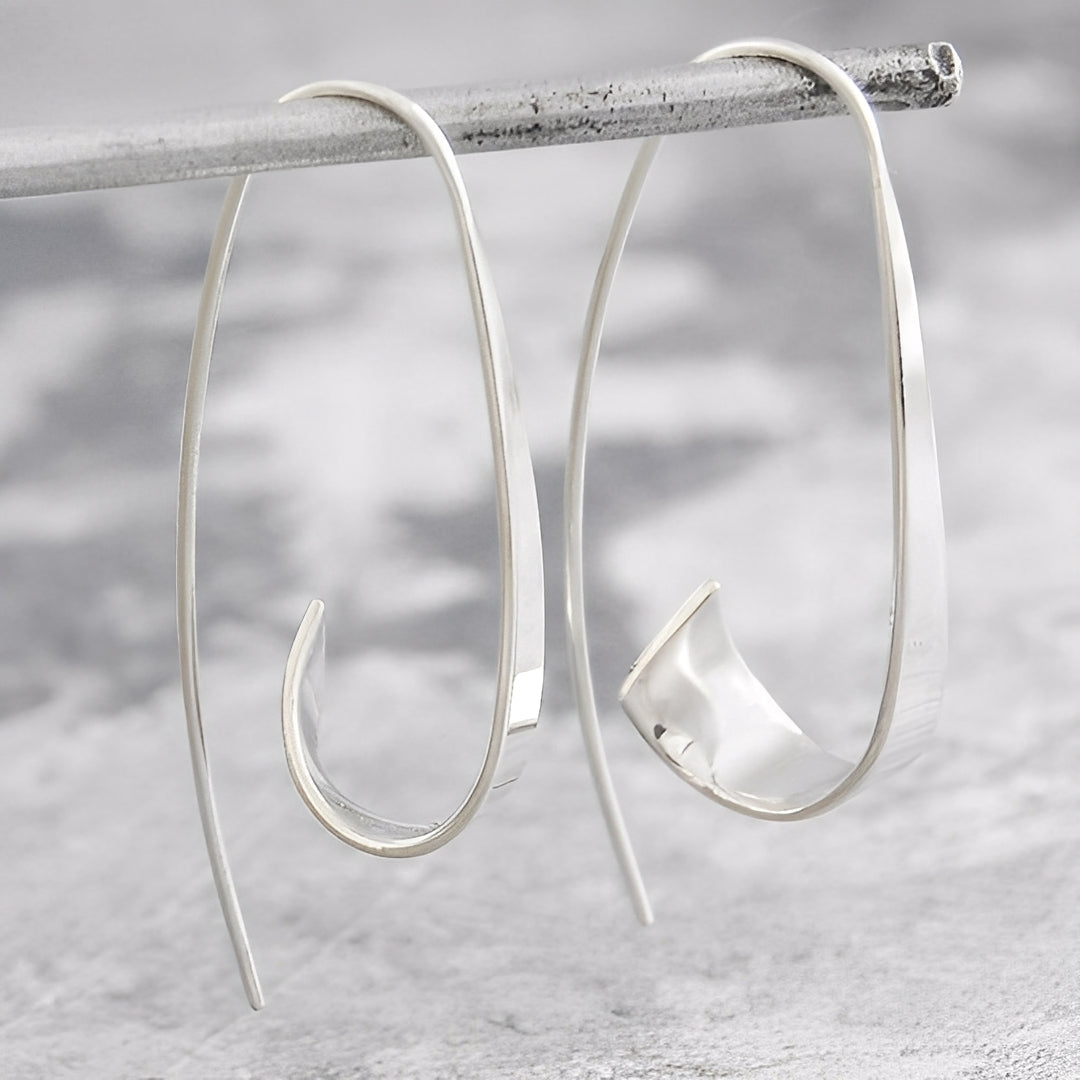 Clea – Zeitlose Gold & Silber Ohrringe