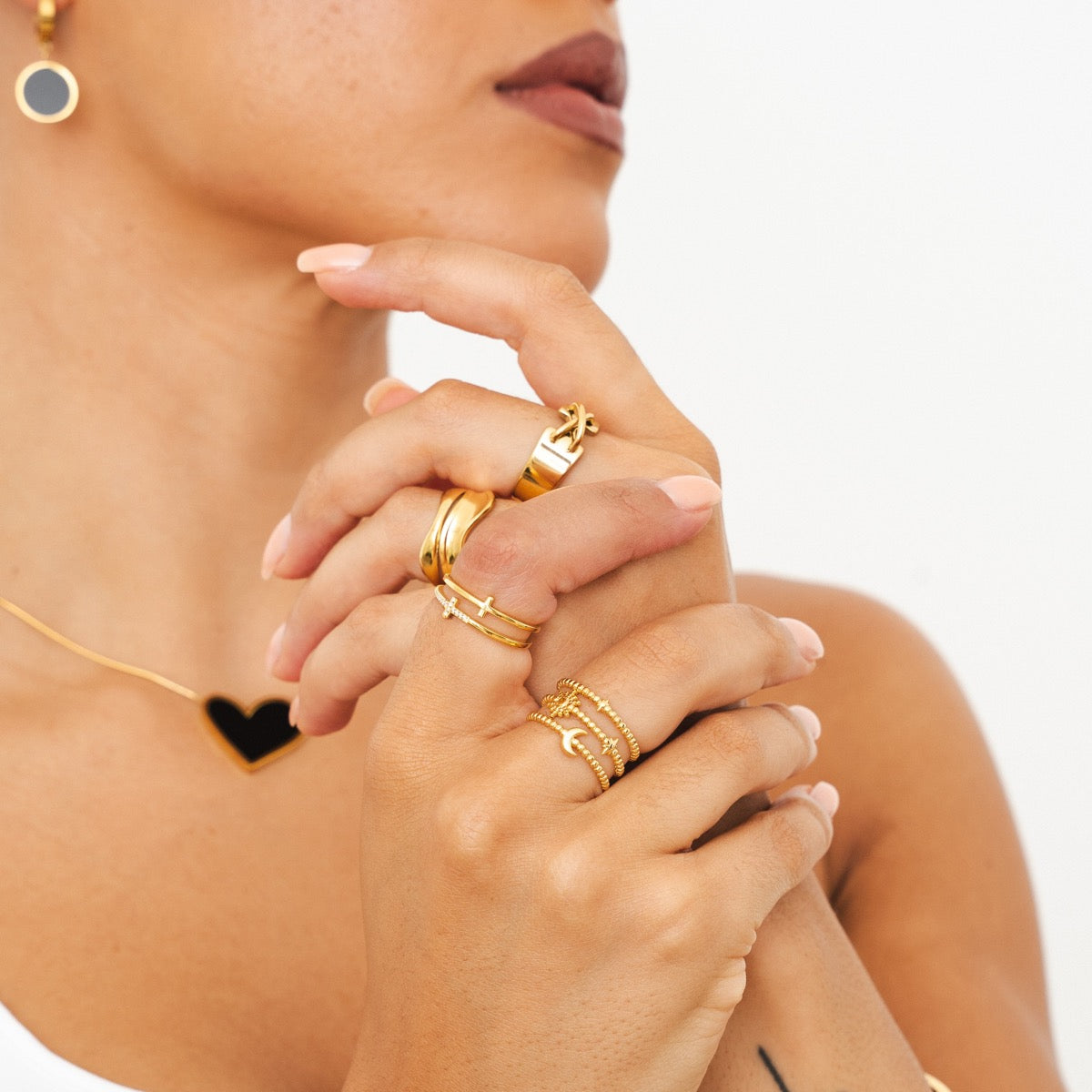 Charlie – Verstellbarer Skulpturalring