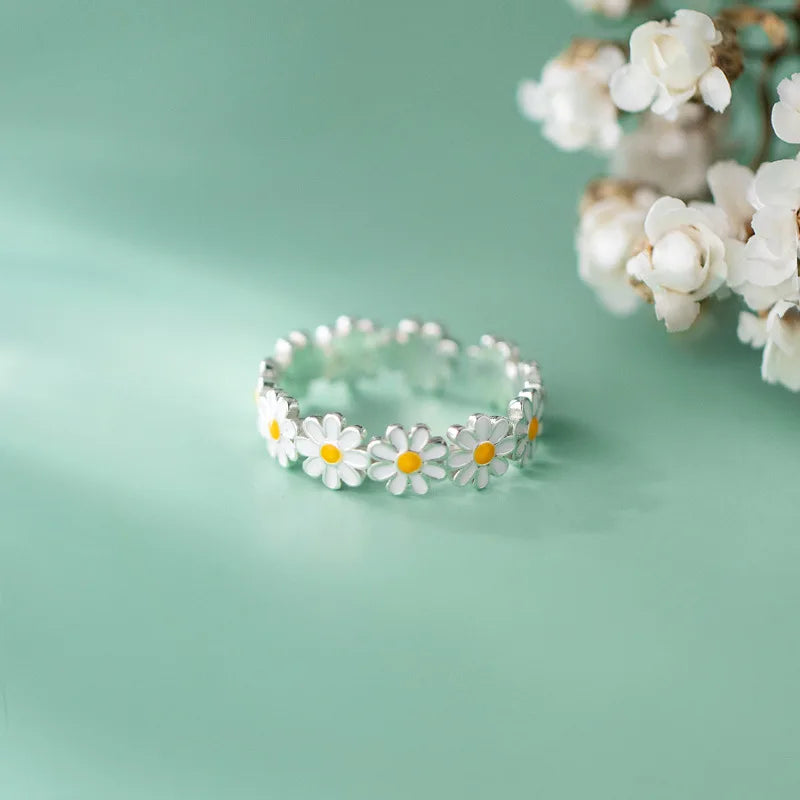 Daiselle – Ring Margerite Sonne Elegant