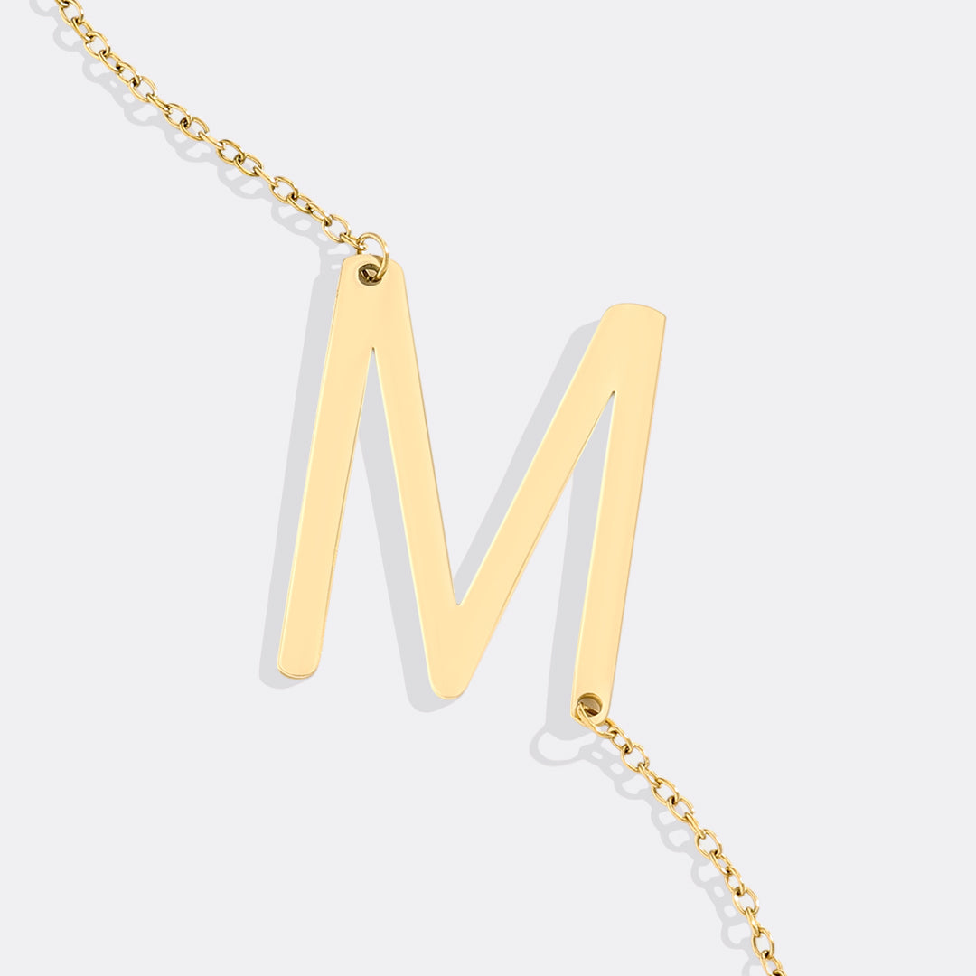 Inez – Halskette Initial Deklarativ