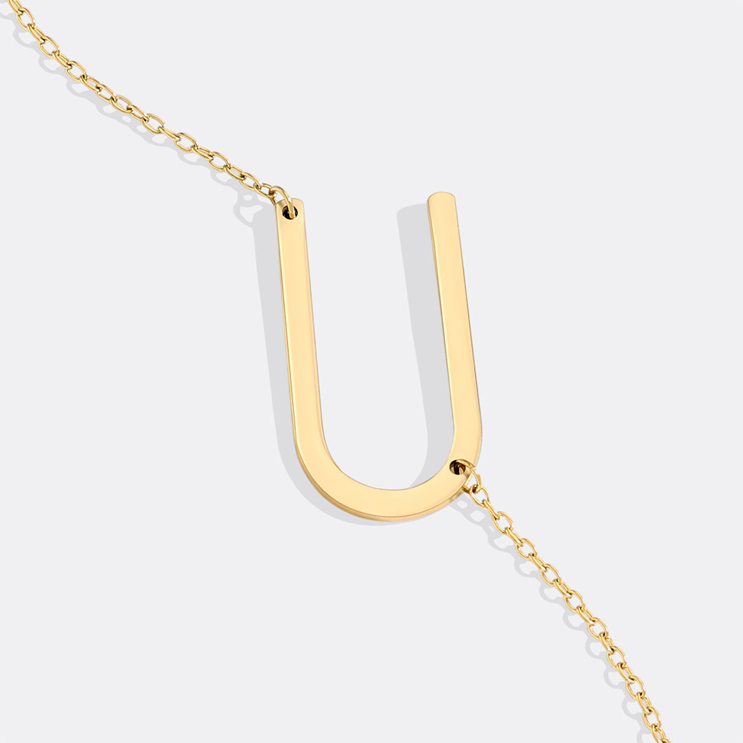 Inez – Halskette Initial Deklarativ