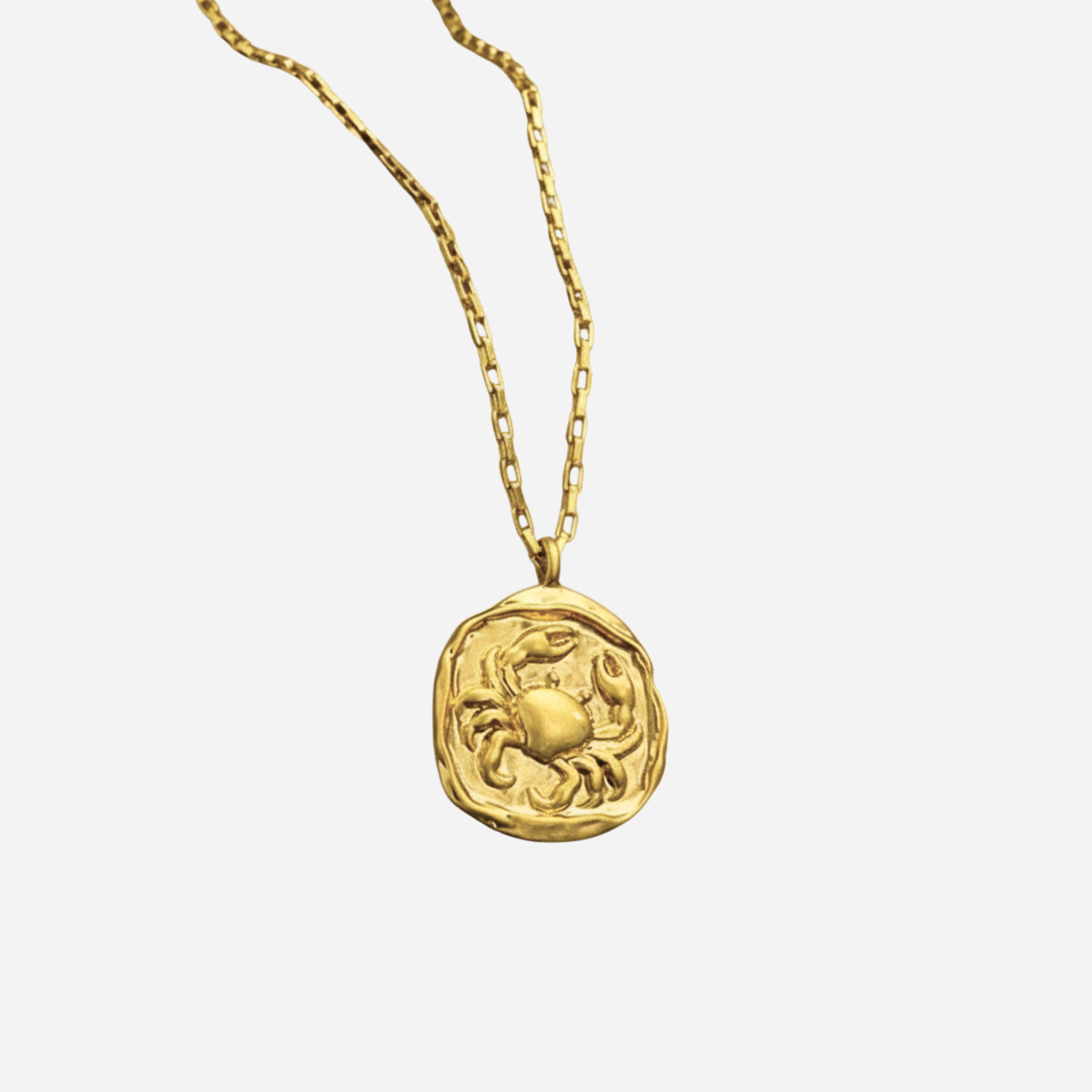 Zeki – Halskette Medaillon Zodiac Gold