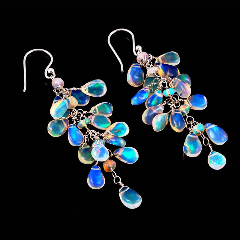 Cristina – Elegante Ohrringe mit Mondstein-Glanz