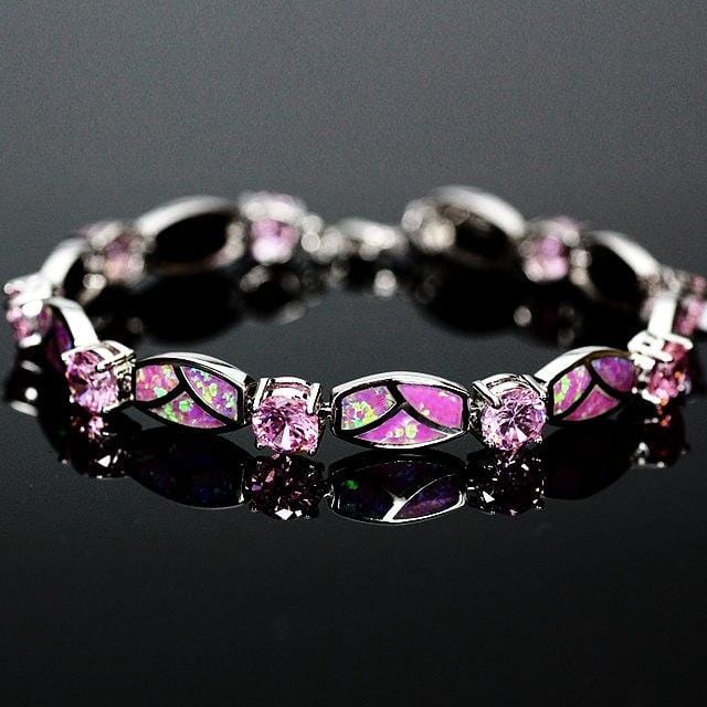 Cora – Armband Charme mit Feueropal