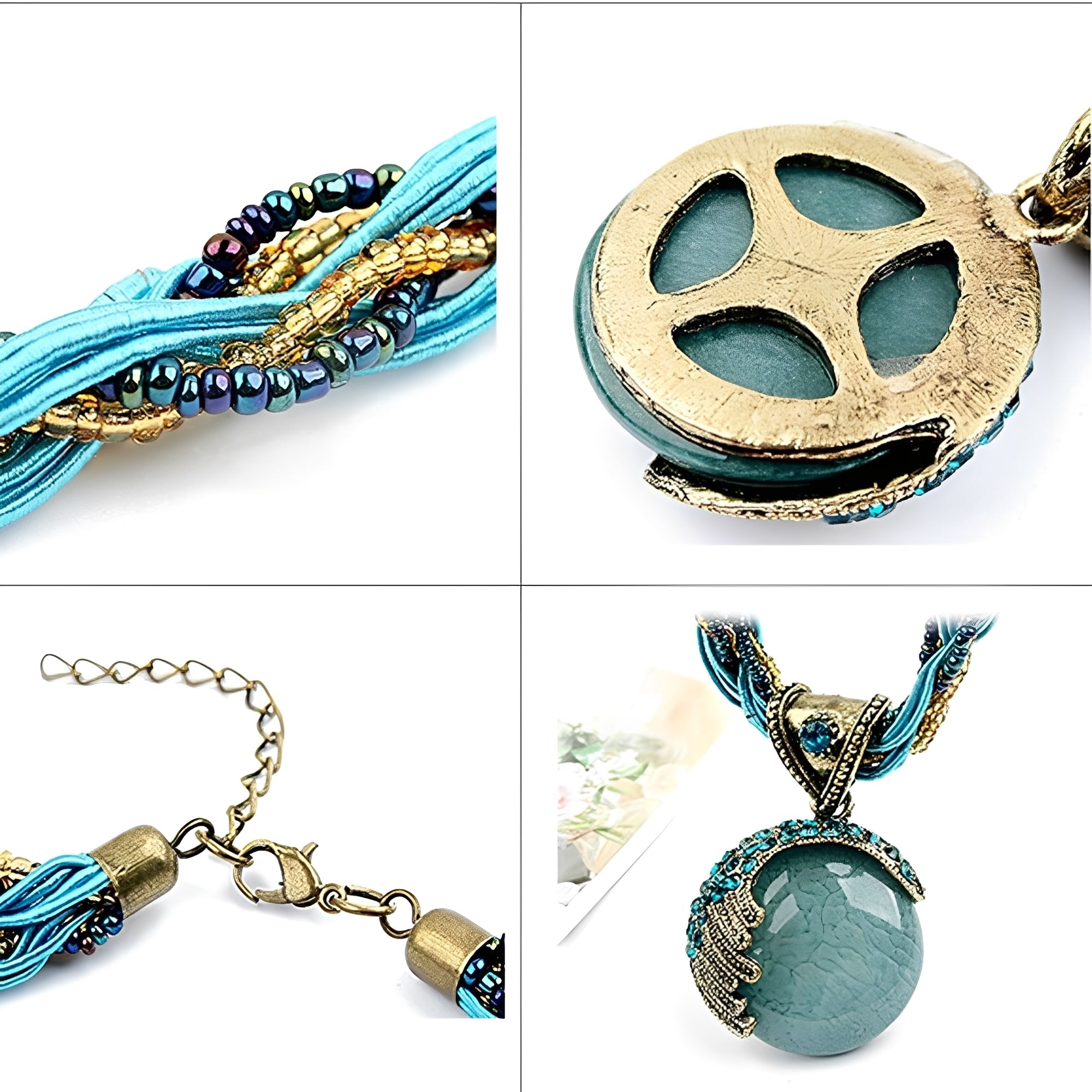 Ronna – Reiki-Kette aus Kristallstein