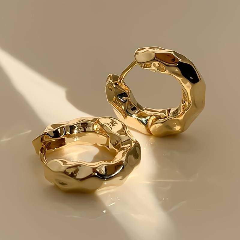 Fassring-Ohrringe - Zierliche Ohrringe