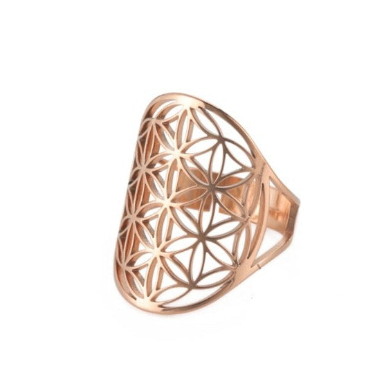 Myrrha – Energetischer Ring Blume des Lebens