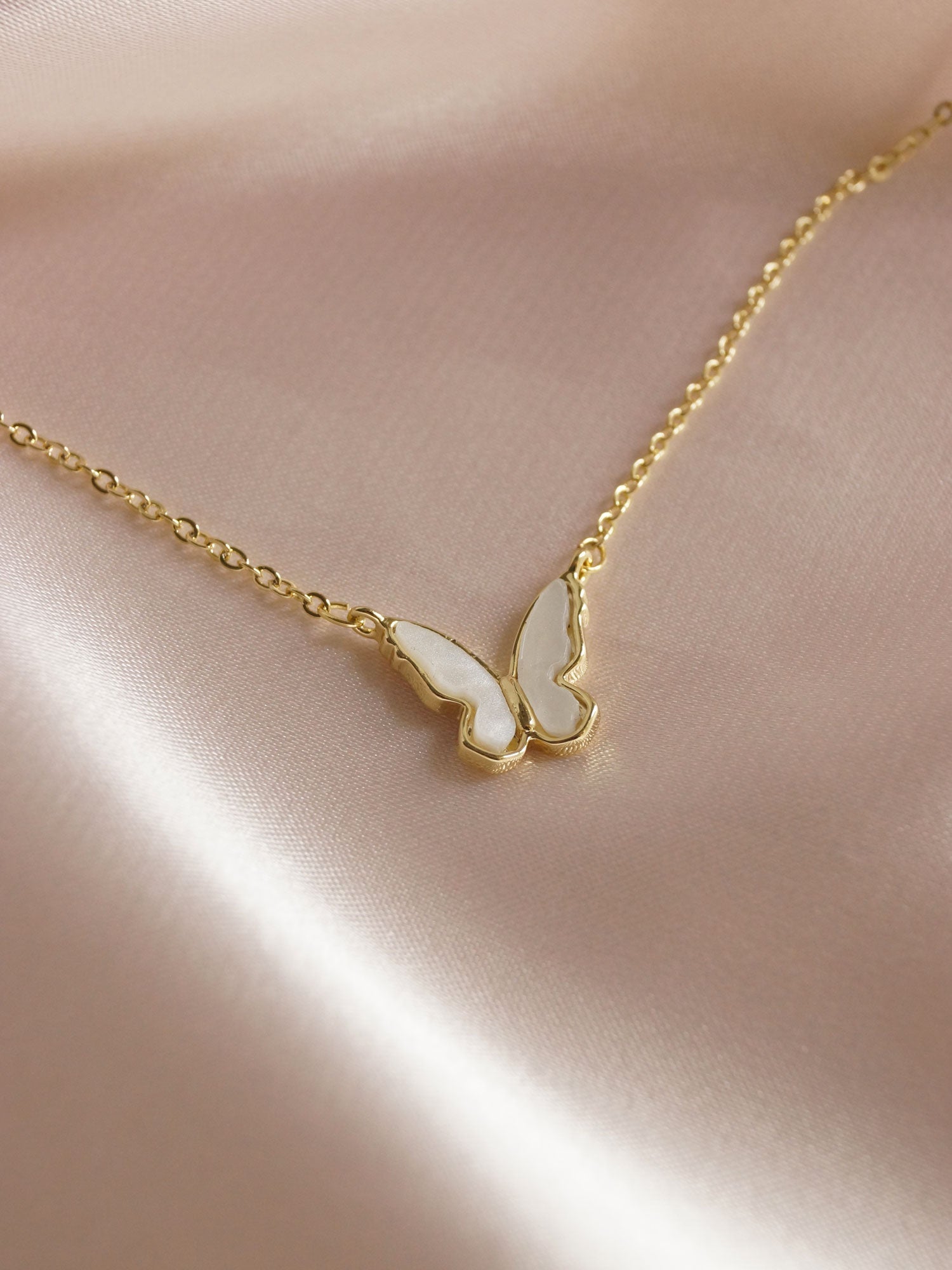 Beabell - Schmetterling Perlenkette