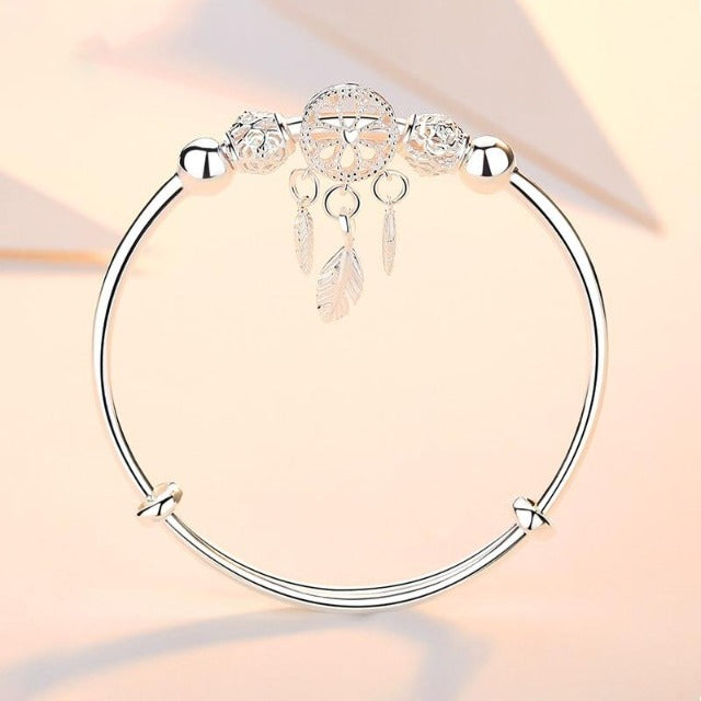 Aylen – Armband Traumfänger aus Feinsilber