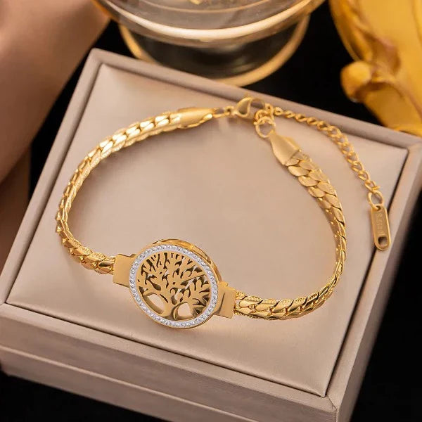 Silvara – Baum des Lebens Damenarmband