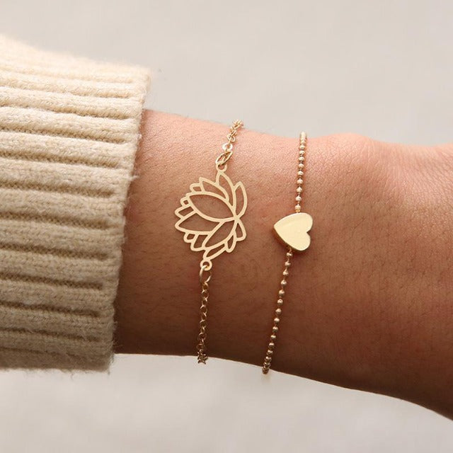 Ayumi – Armband Lotusblume Spirituell