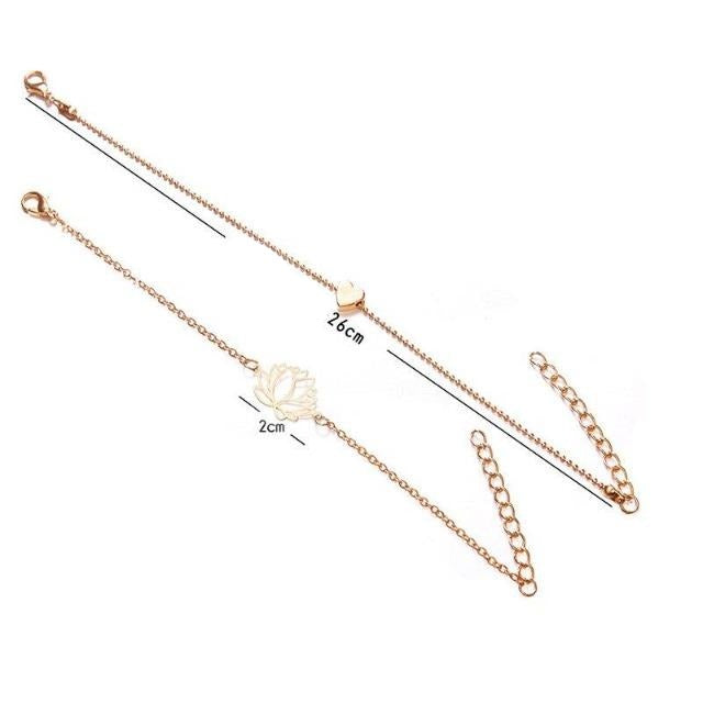 Ayumi – Armband Lotusblume Spirituell