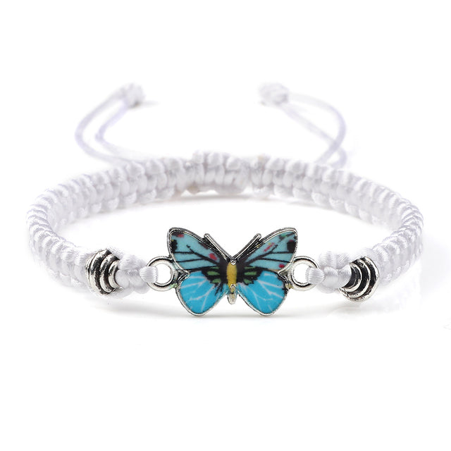 Elvina – Blaues Schmetterlingsarmband