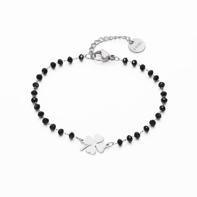 Faelya – Armband Glücksbringer Vierblättriges Kleeblatt