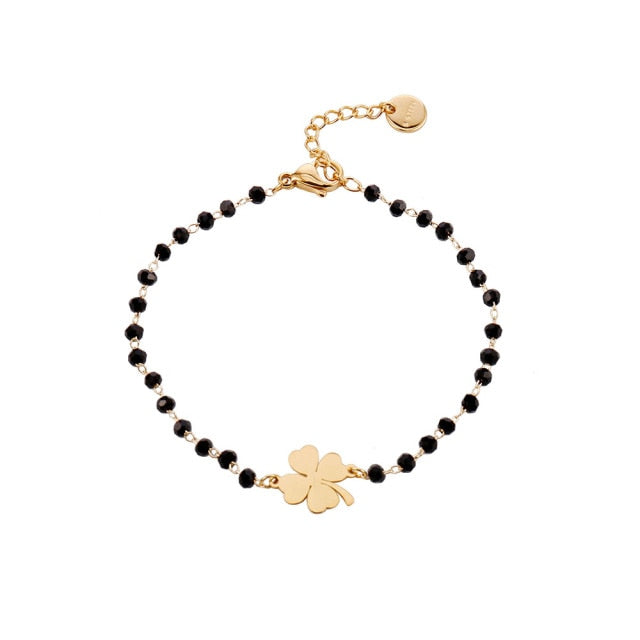 Faelya – Armband Glücksbringer Vierblättriges Kleeblatt