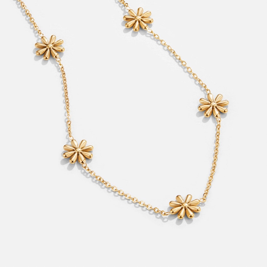 Joyce – Halskette Blume in 18K Gold
