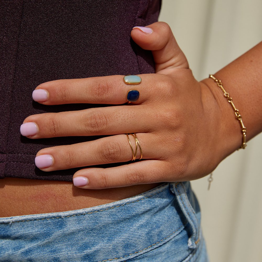 Chris – Ring aus Gold Unendliche Schleife