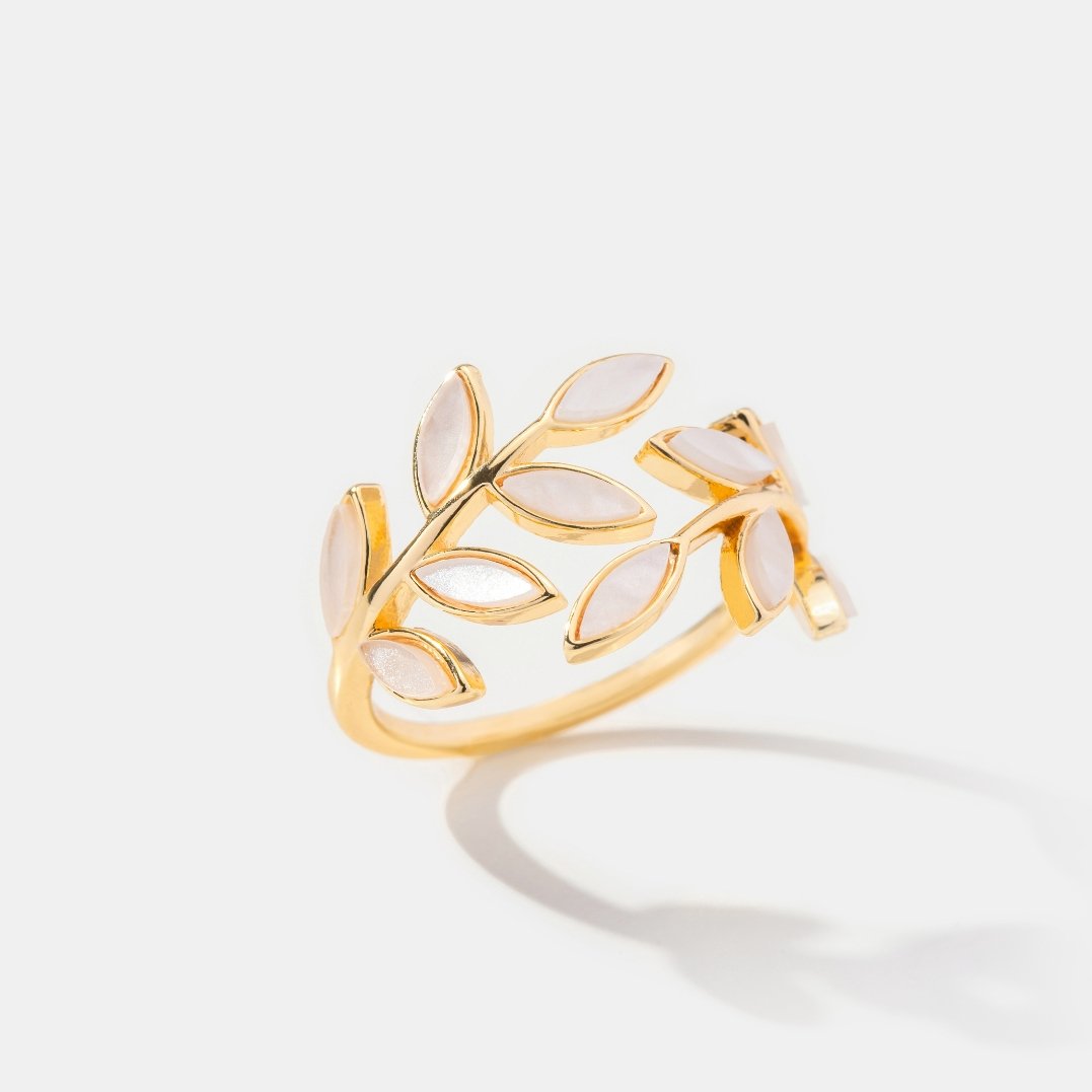 Ysolde – Ring Goldenes Blatt
