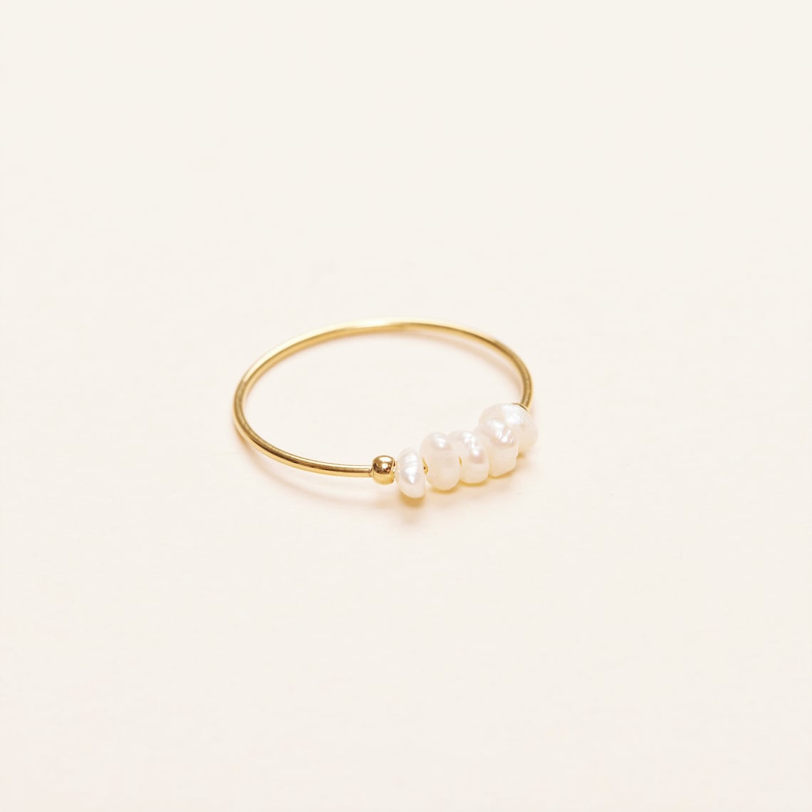 Mini-Süßwasserperlenring