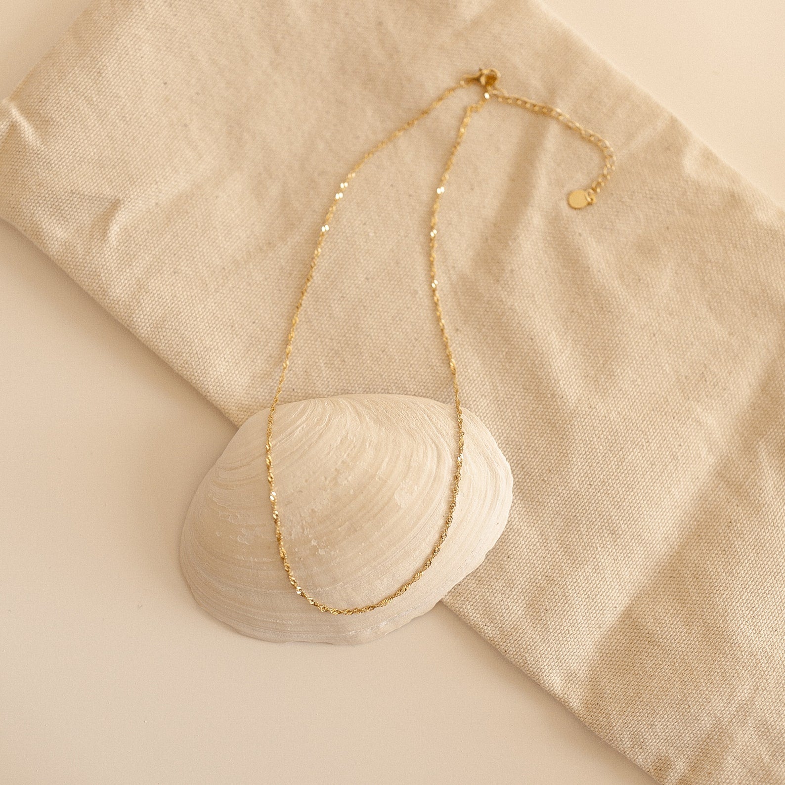 Singapur Kette - Twist Halskette