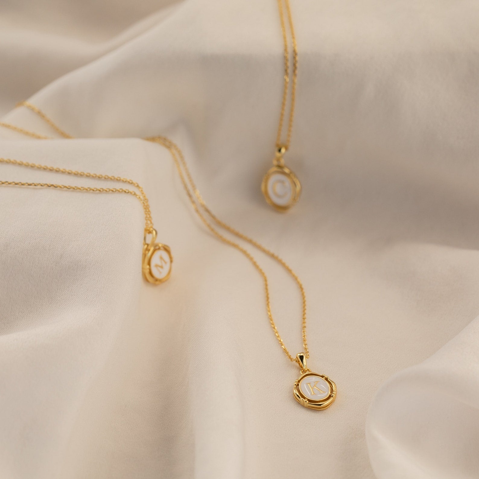 Camille – Kette Anhänger mit Personalisiertem Initial