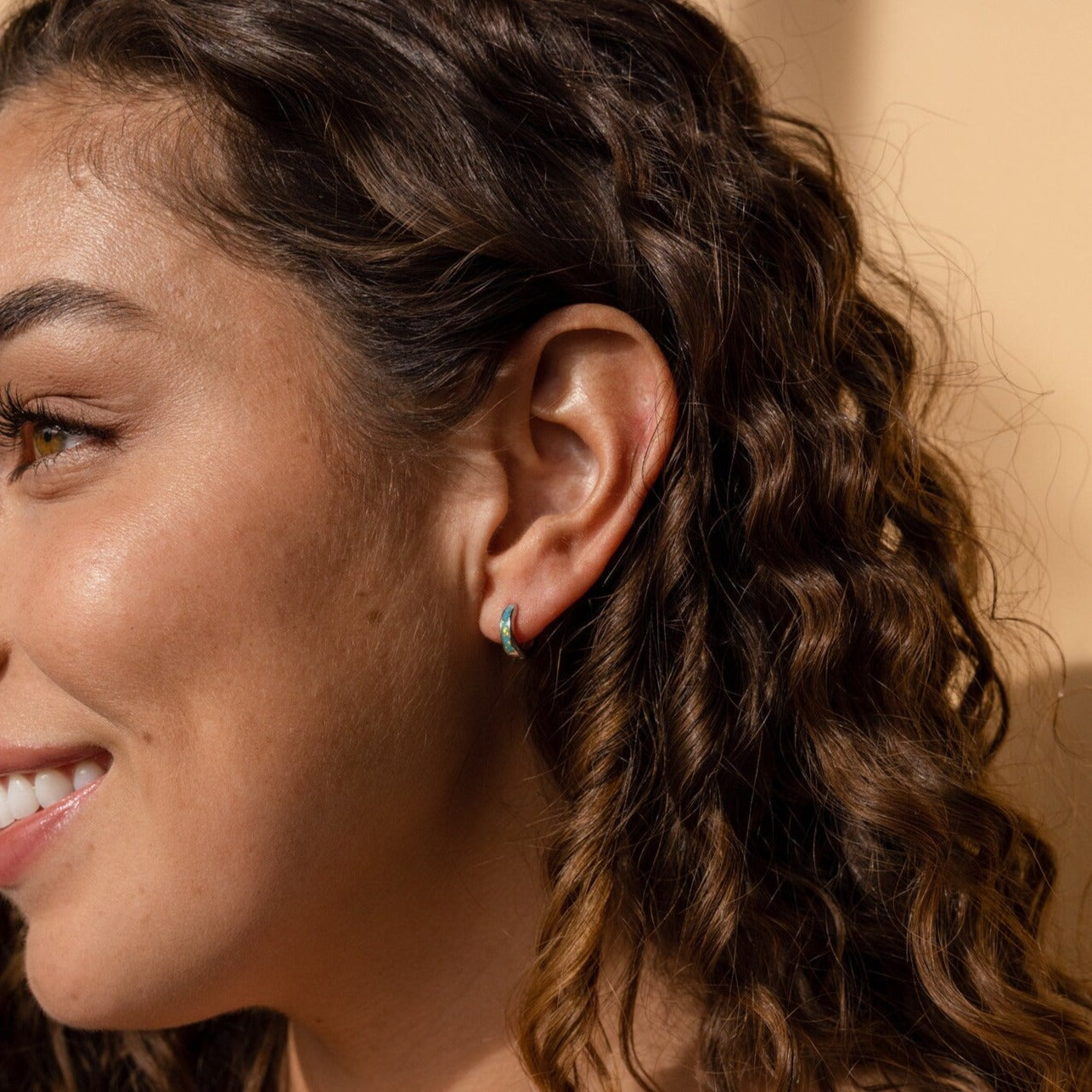 Opal-Intarsien-Ringe - Opal-Ohrringe