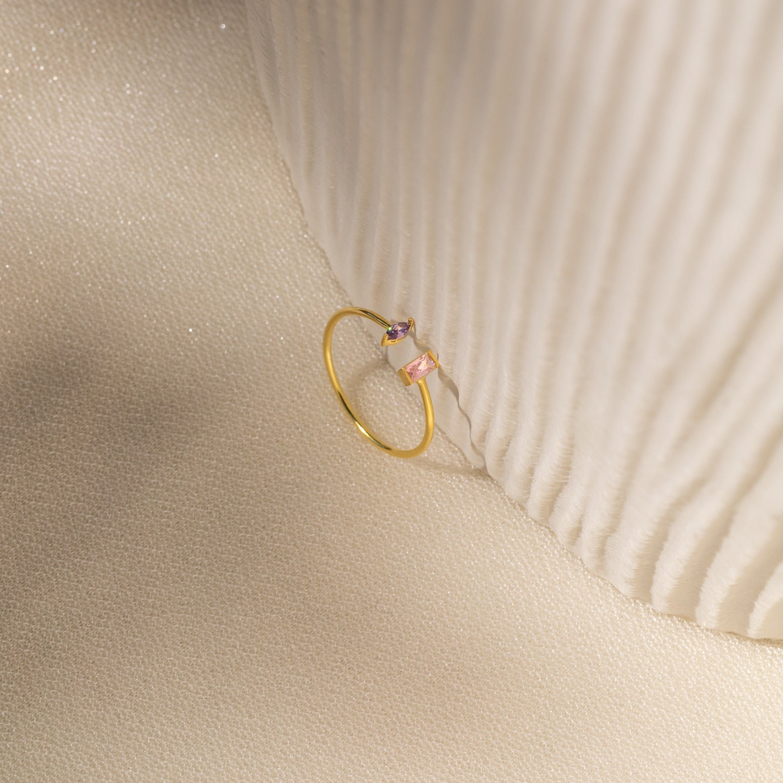 Diana – Ring Duo Marquise und Baguette