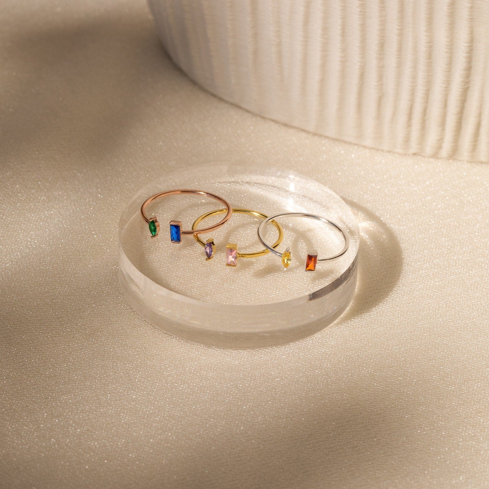 Diana – Ring Duo Marquise und Baguette