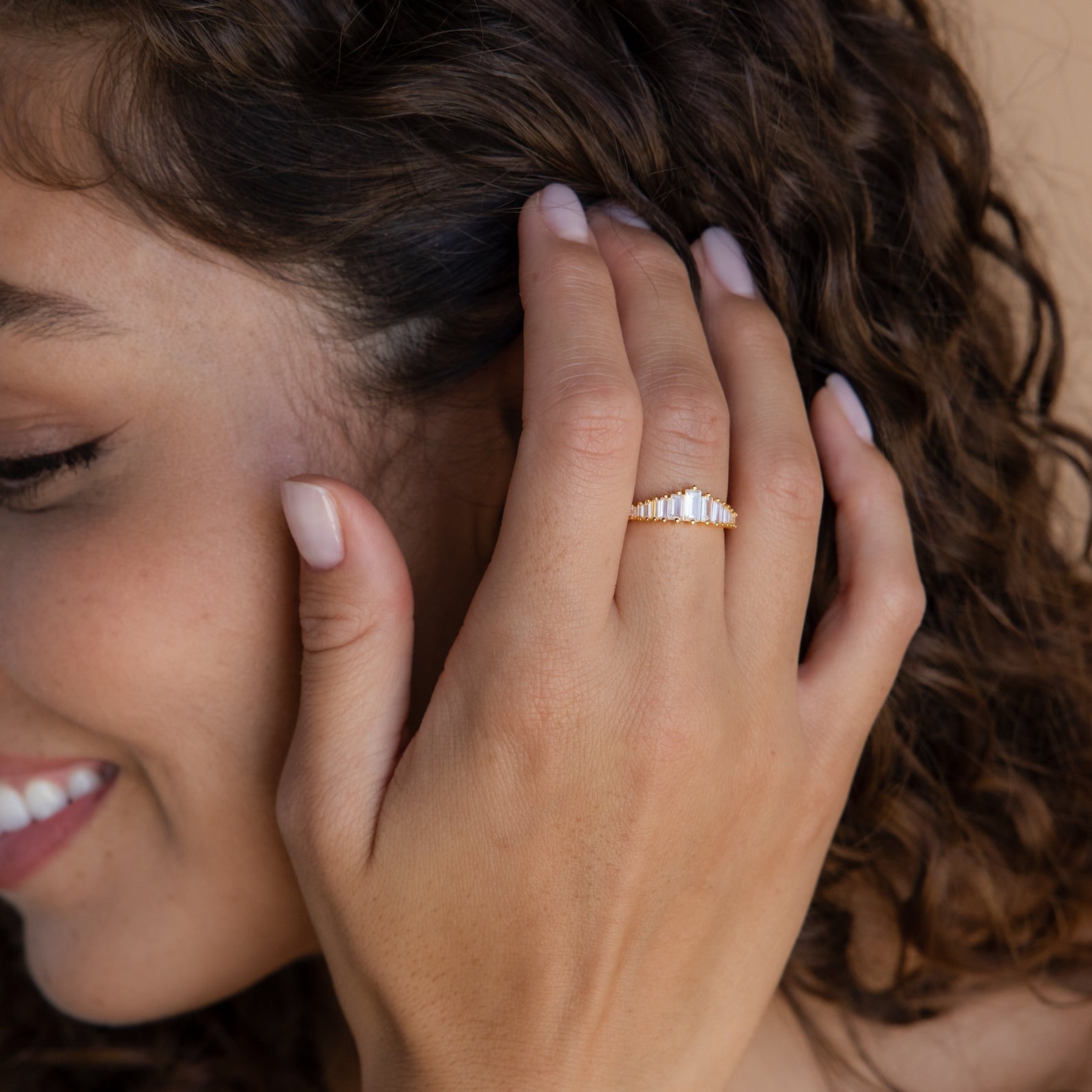 Julien – Diamantring im Art-Deco-Stil