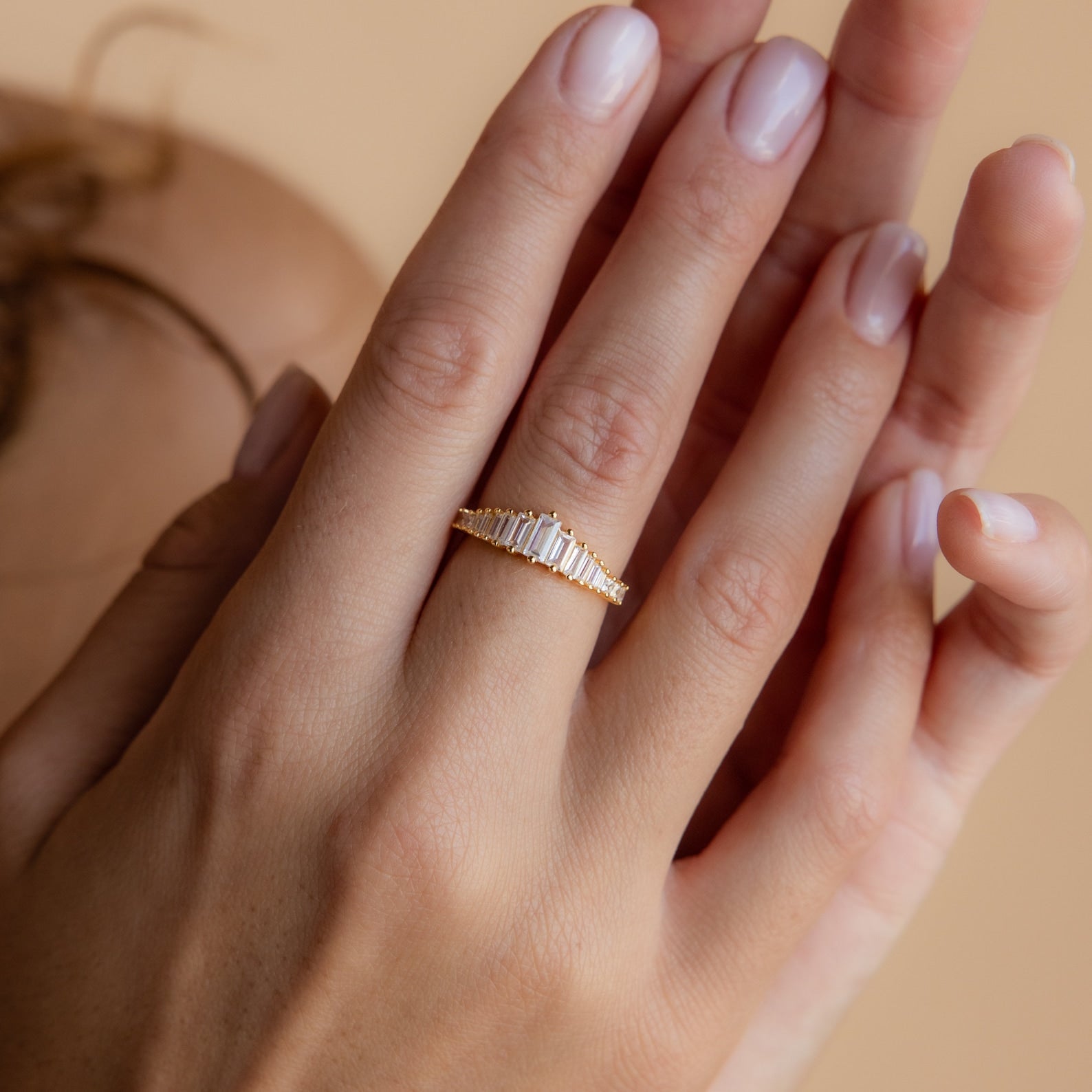 Julien – Diamantring im Art-Deco-Stil