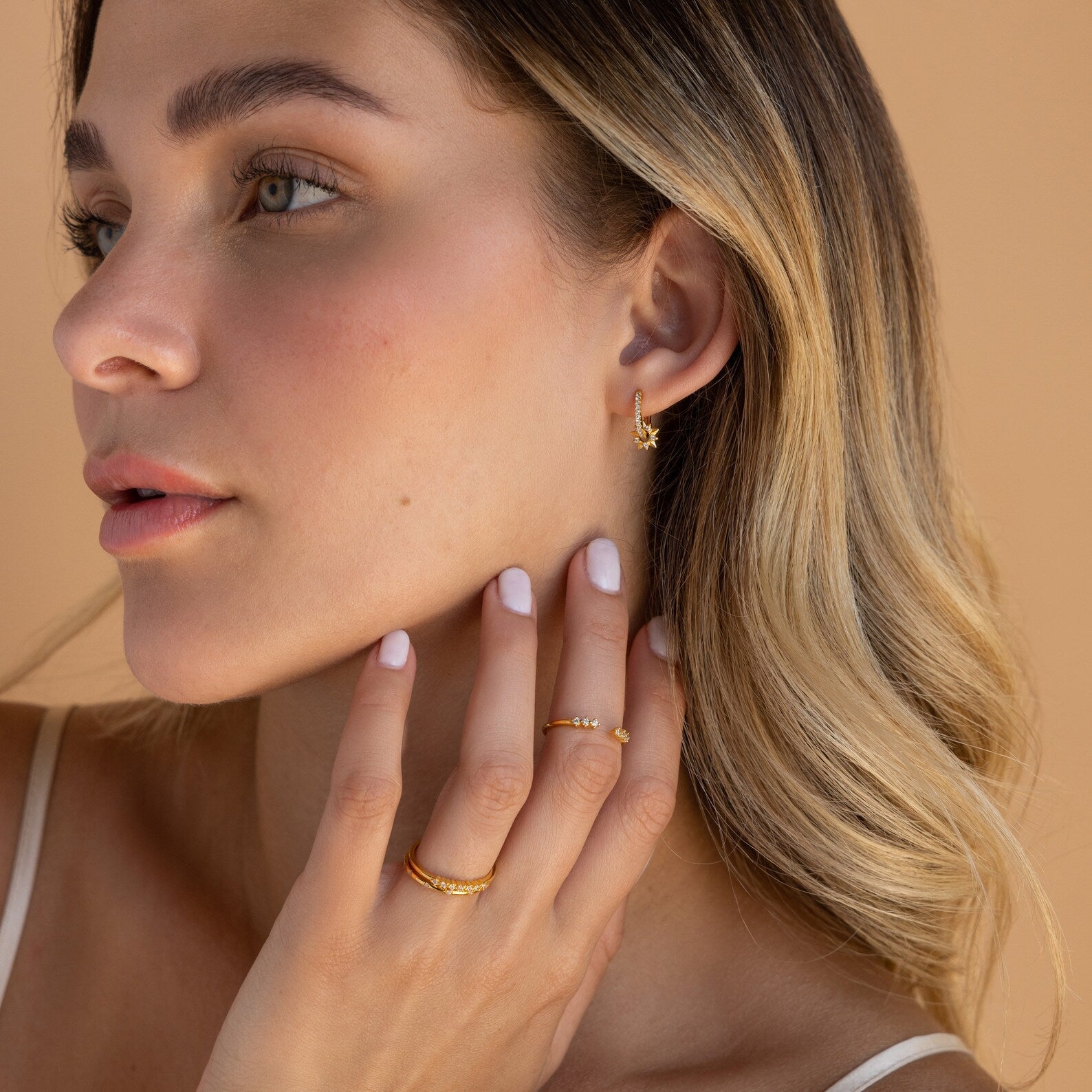 Natalia – Pavé Creolen Soleil