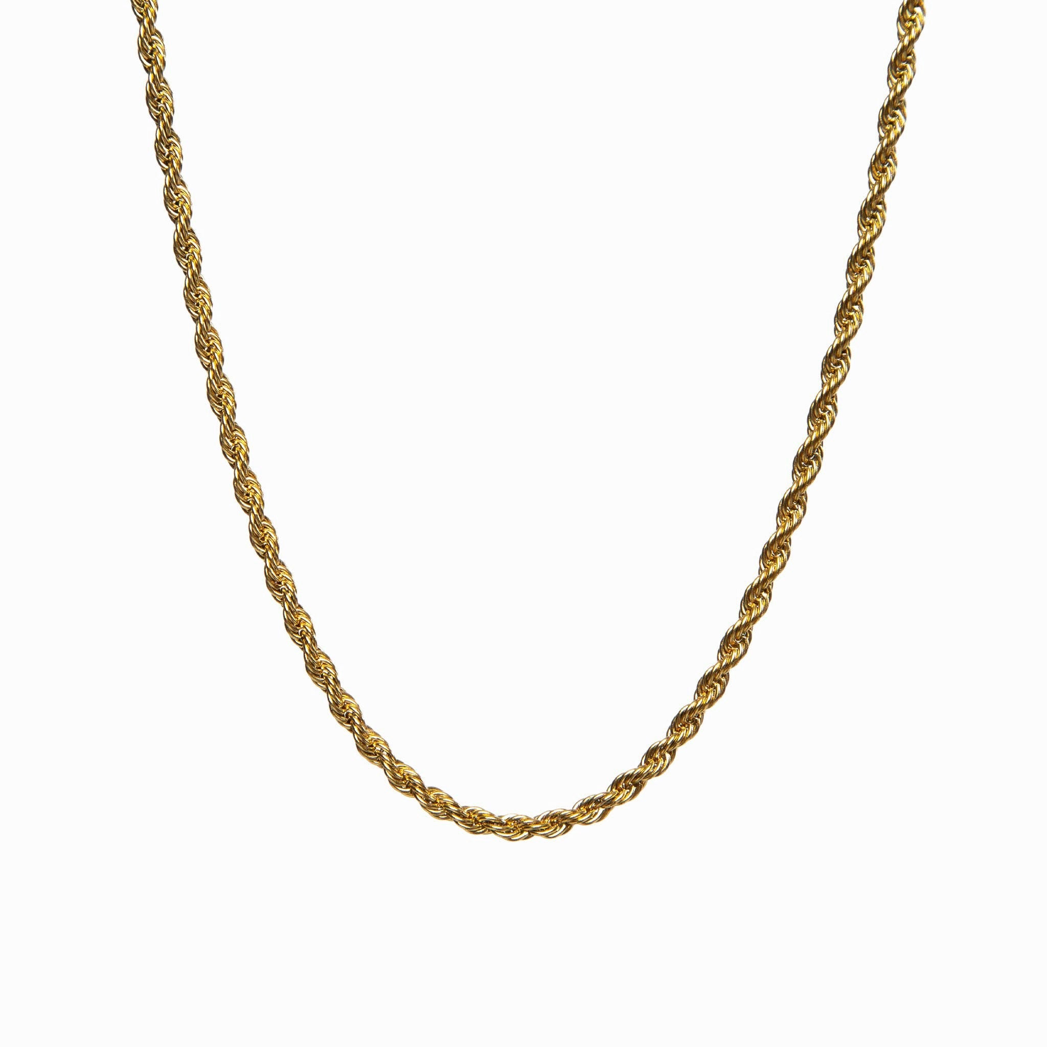 Sofia – Collier Kette Seil Gold