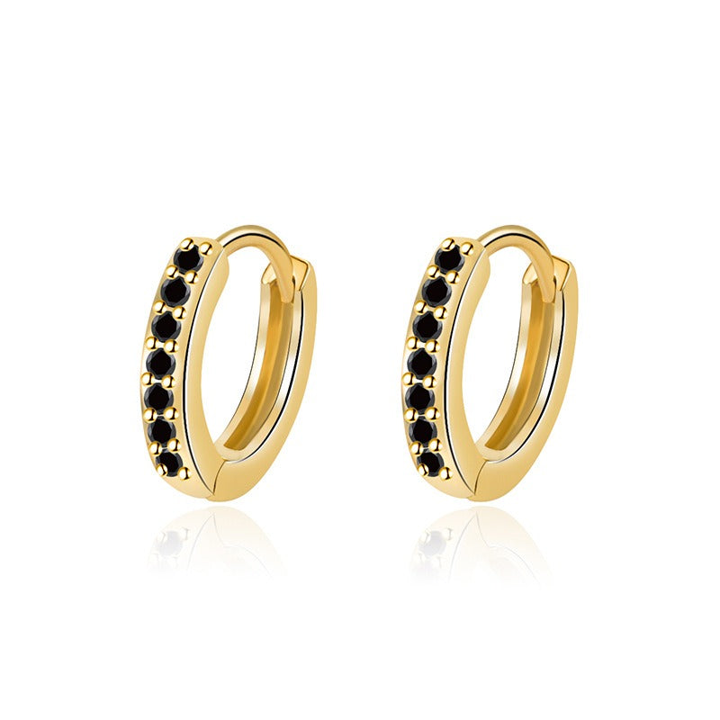 Selena – Hängende Ohrringe Goldene Meeresinspiration