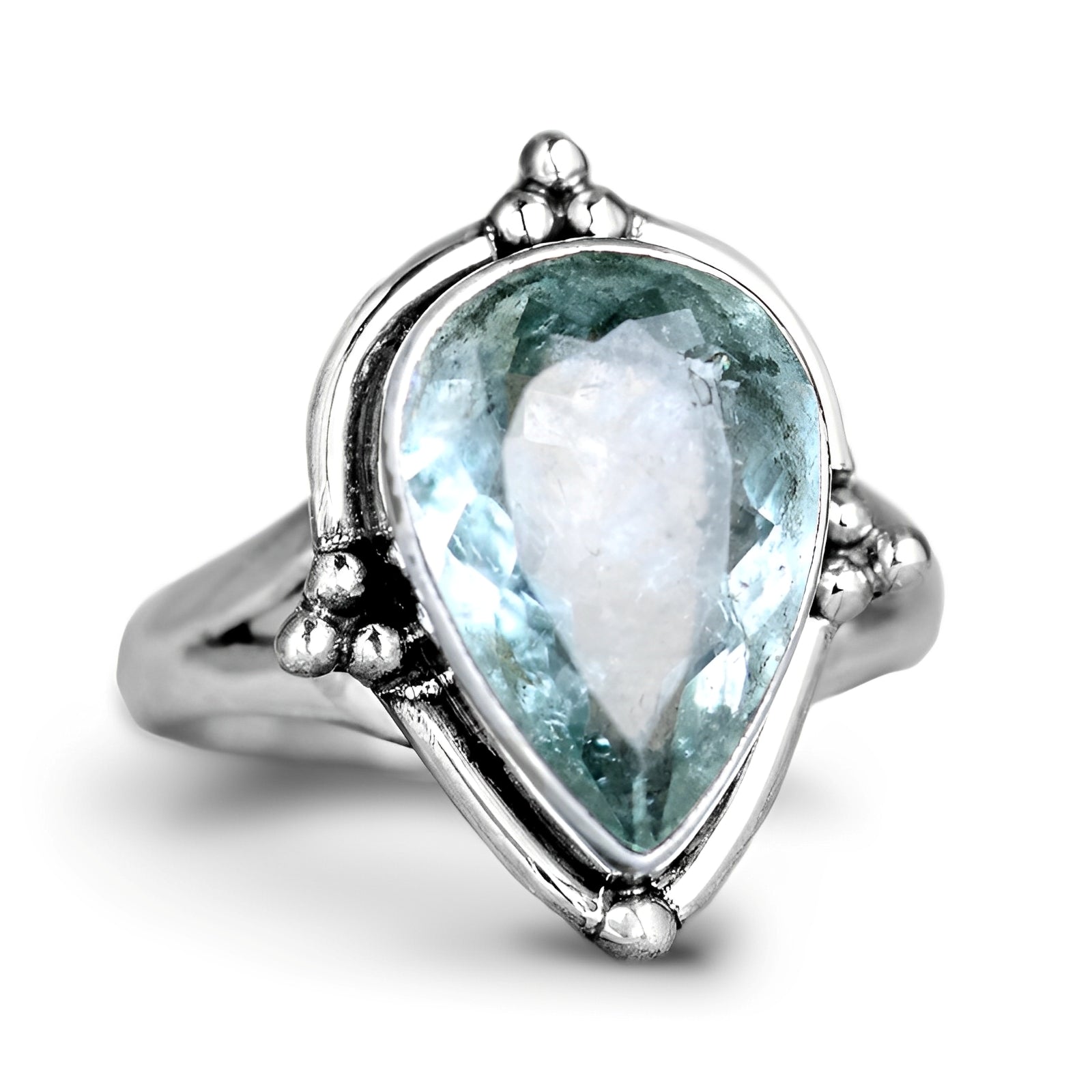 Vera – Vintage-Ring mit heller Zirkonia