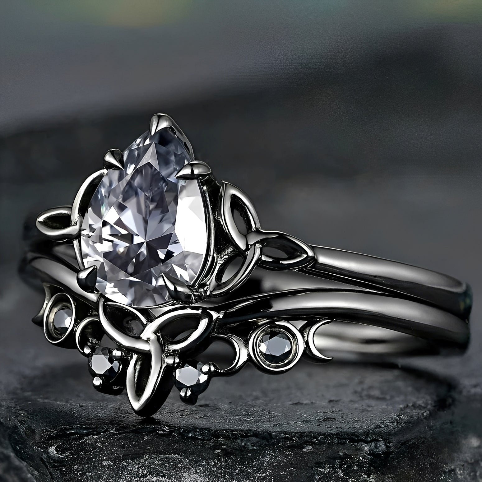 Dina – Überlagerter Diamantring