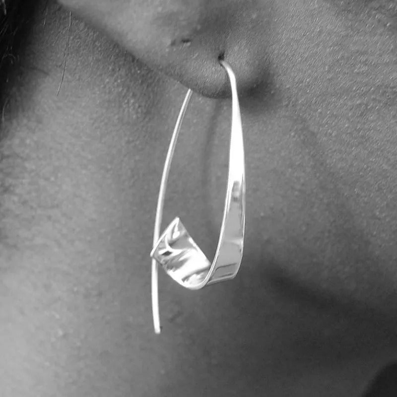 Clea – Zeitlose Gold & Silber Ohrringe