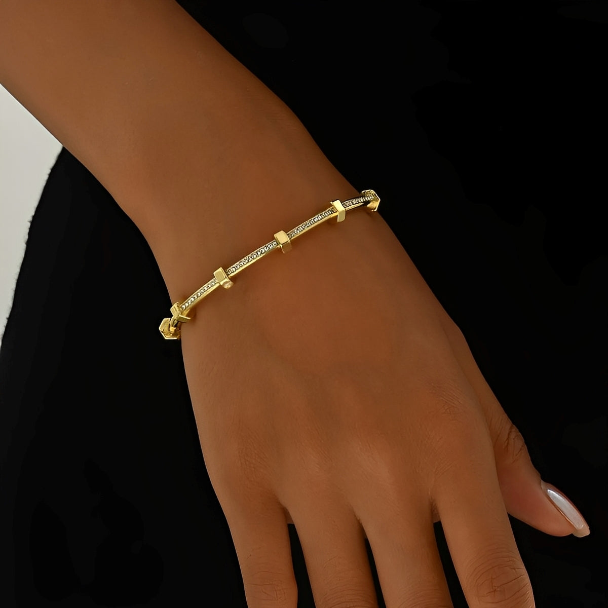 Amy – Armband Gold Glänzend