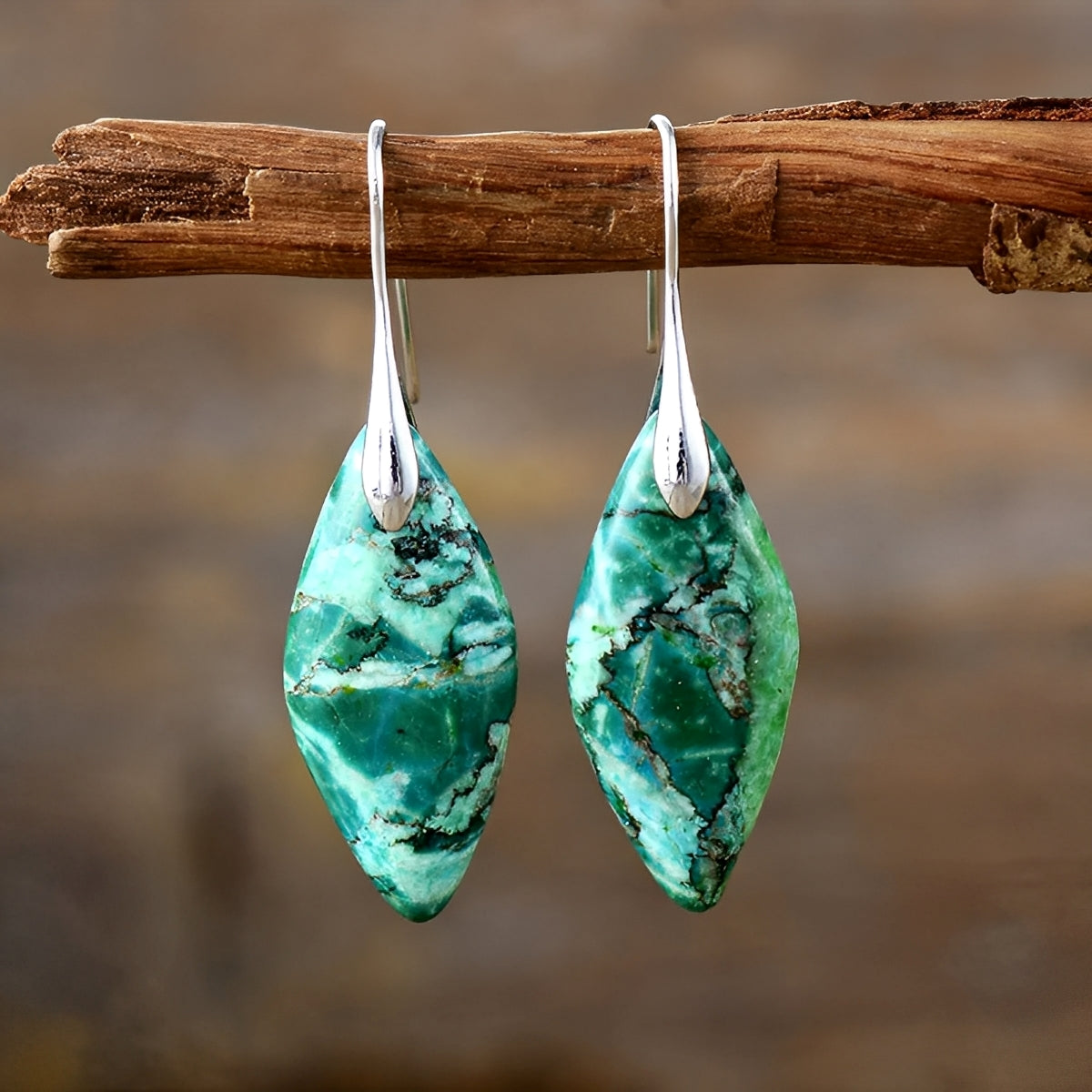 Lucie – Ohrringe aus Naturstein