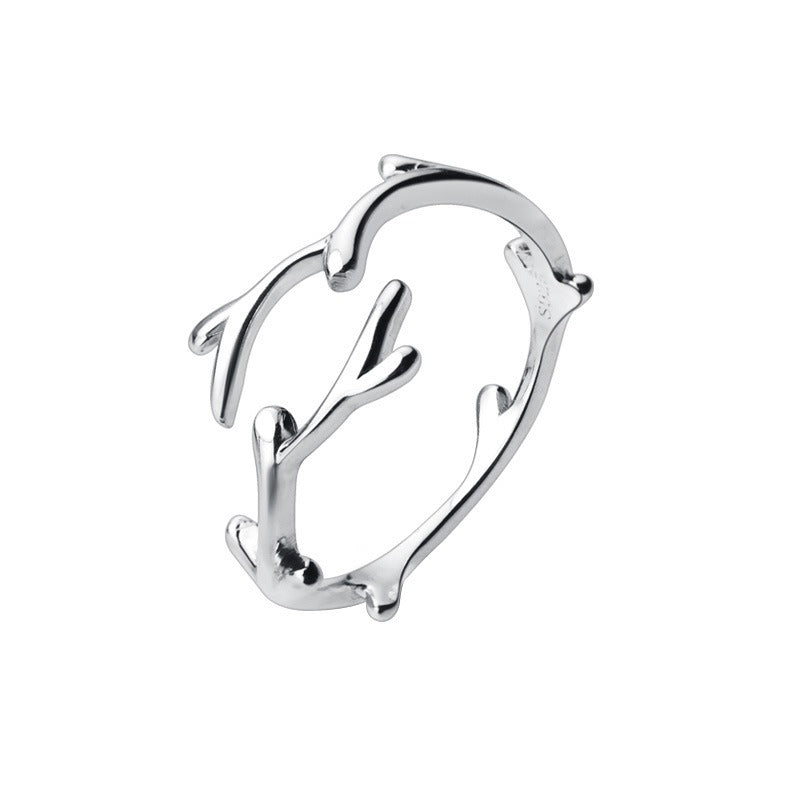 Auren – Ring Zweig Sterlingsilber