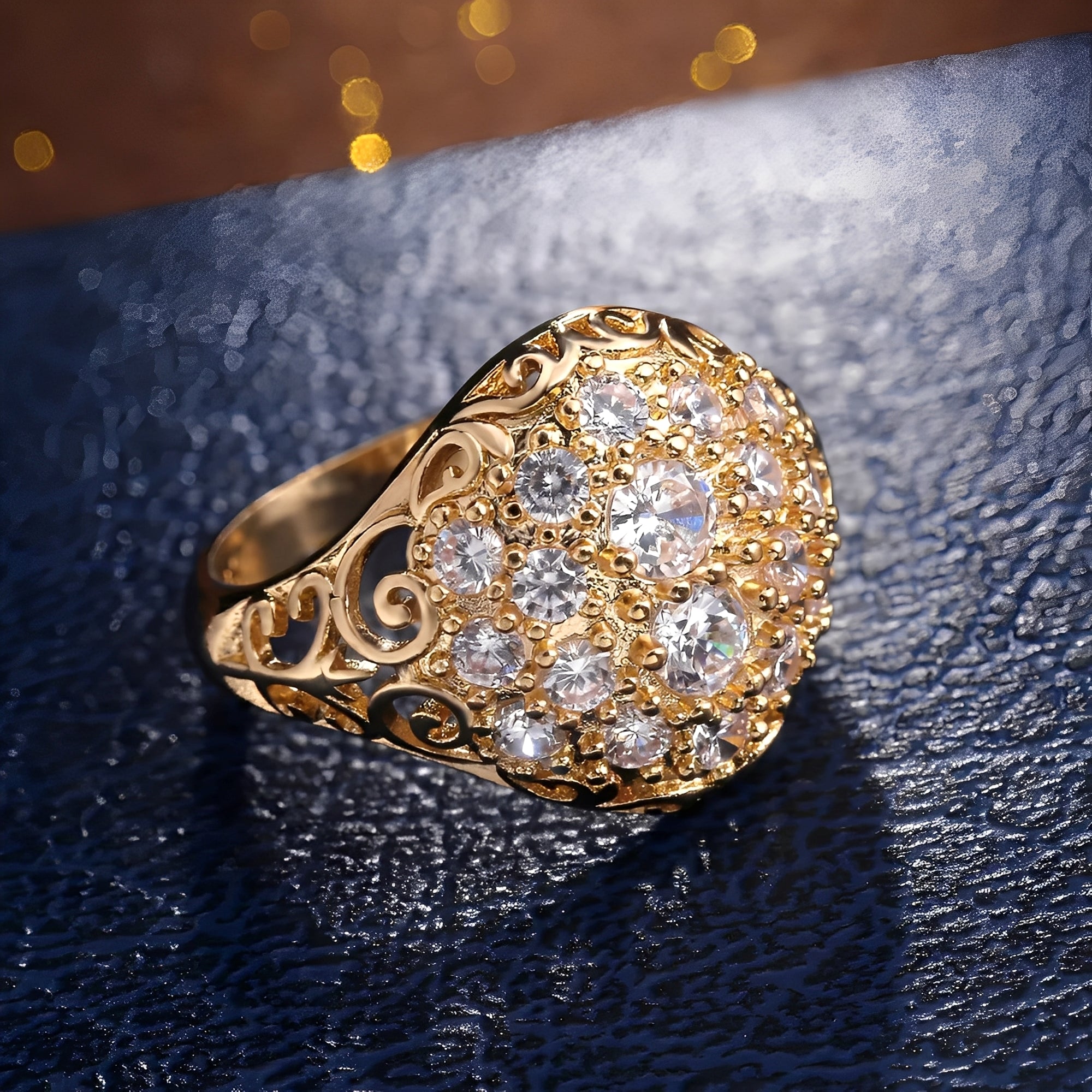 Zendy – Bague in Gold und Diamant Vintage