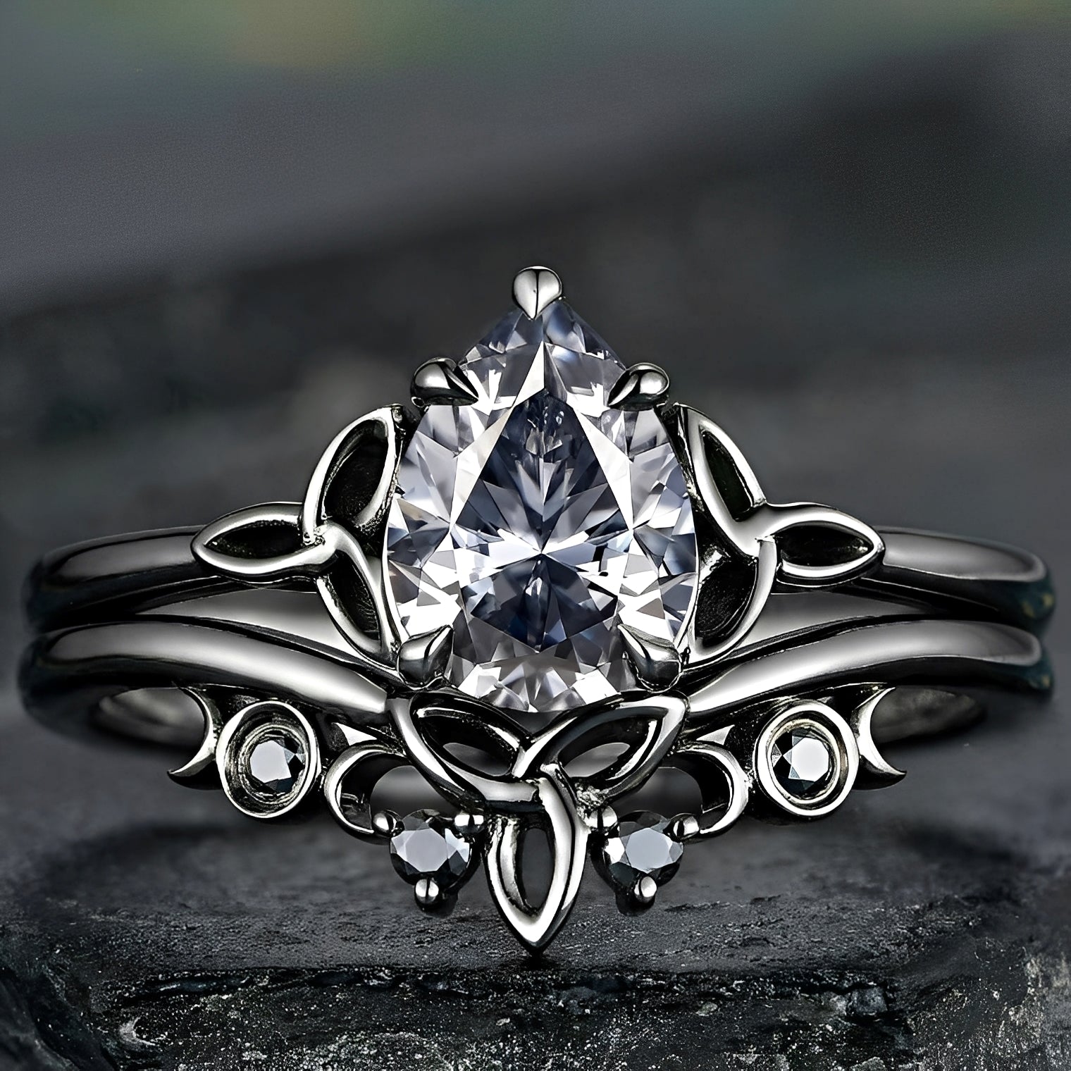 Dina – Überlagerter Diamantring