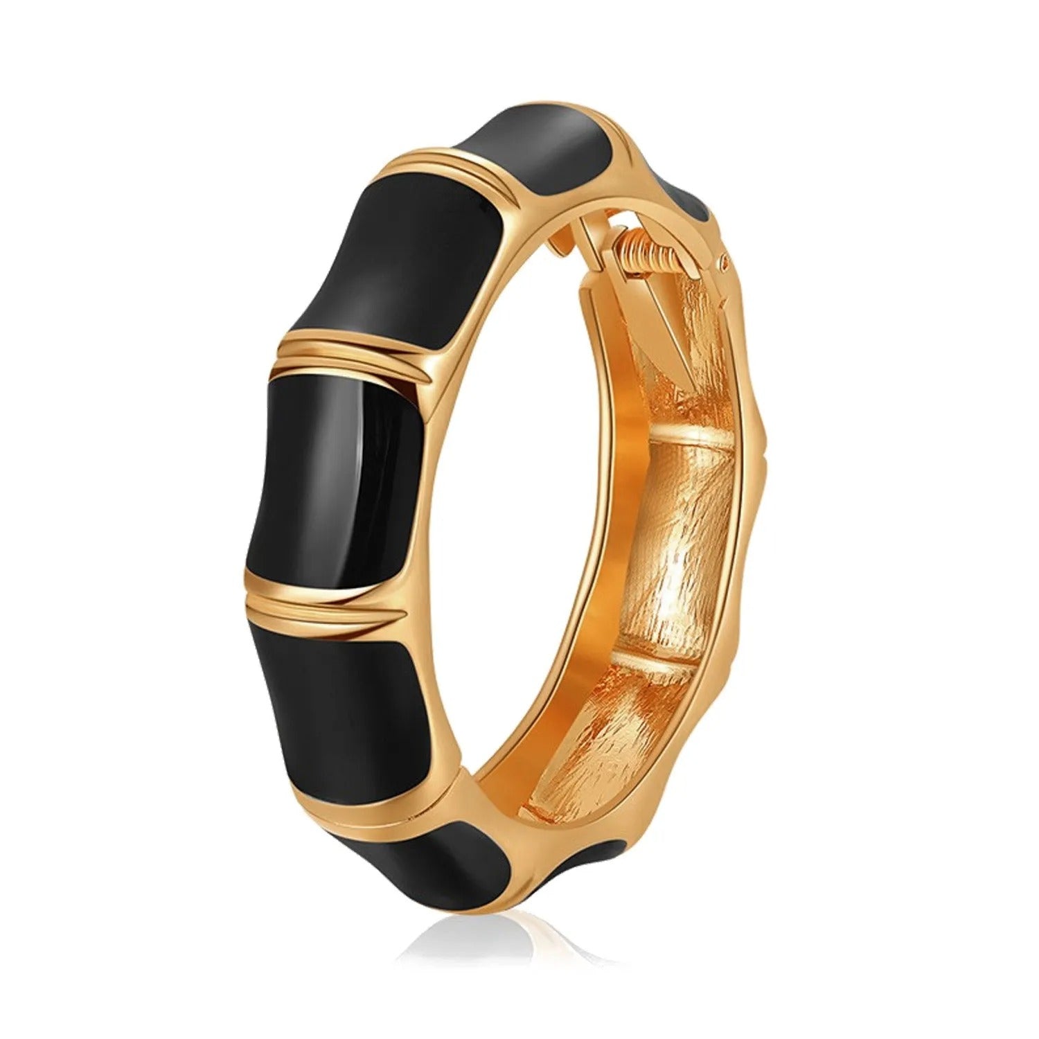 Naomi – Armband Bambus mit Farbblöcken