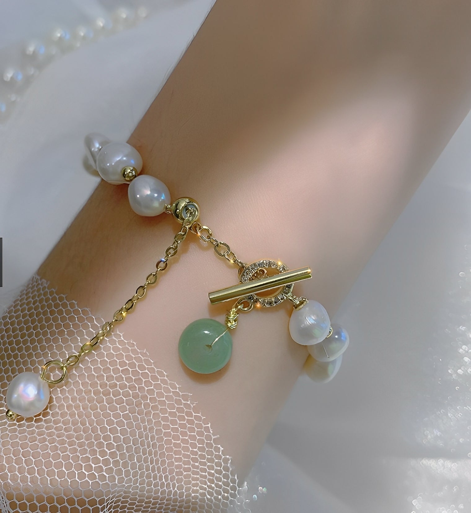 Diana – Armband Abenteuer mit Meerperlen