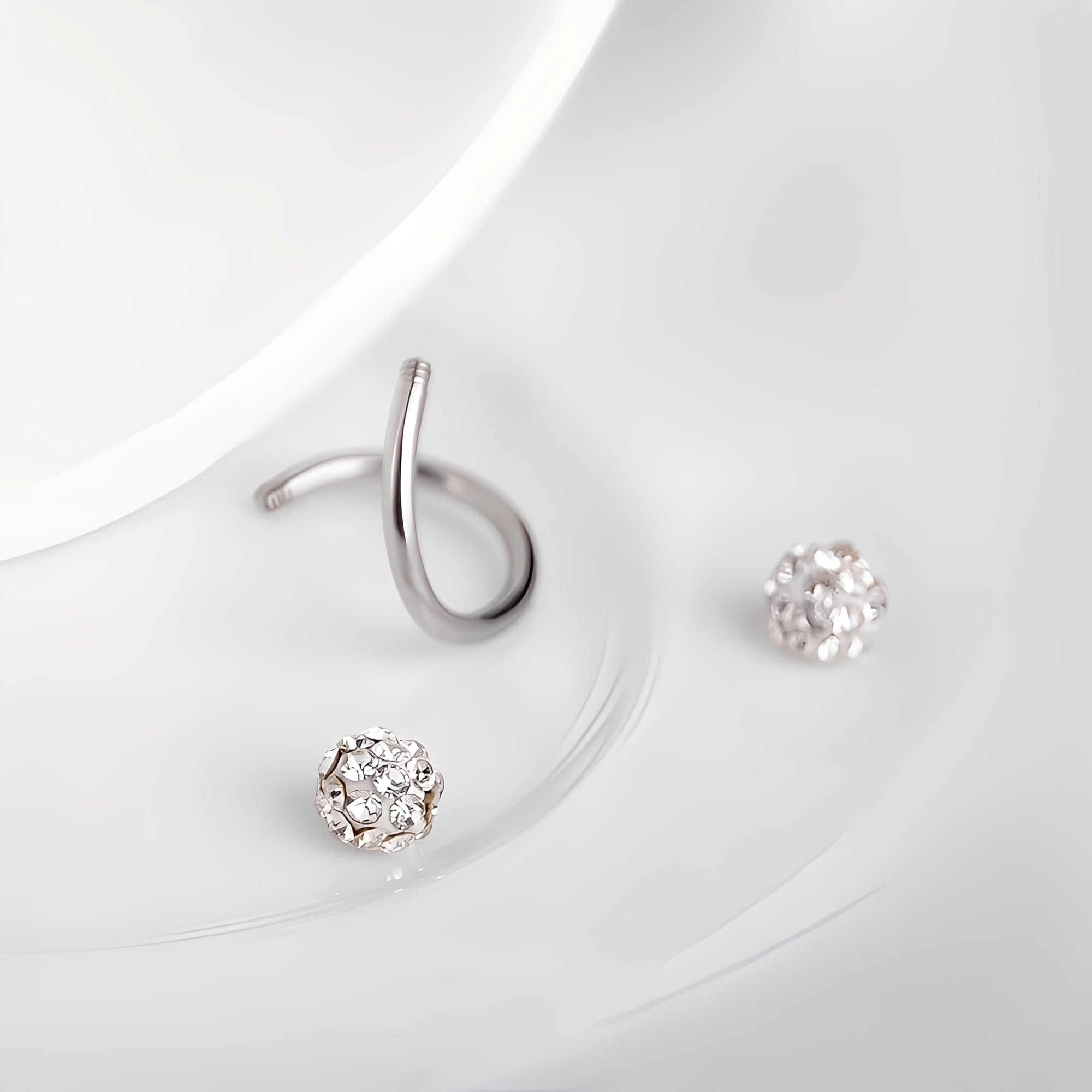 Kristine – Creolen Spirale de Luxe