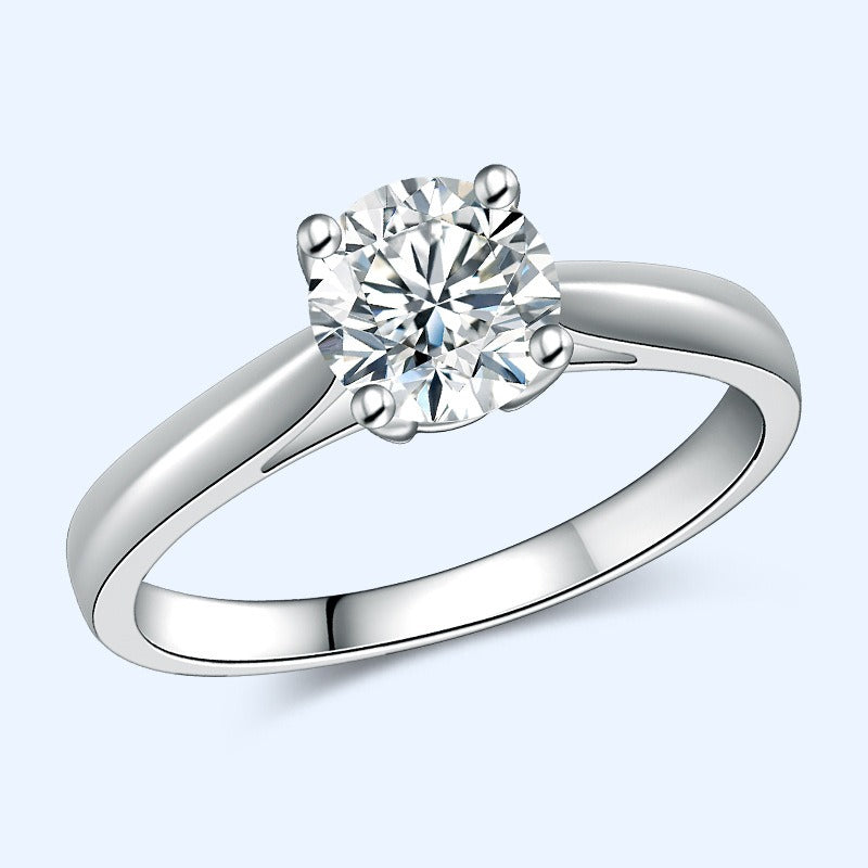 Ashley – Eleganter Simulierter Diamantring