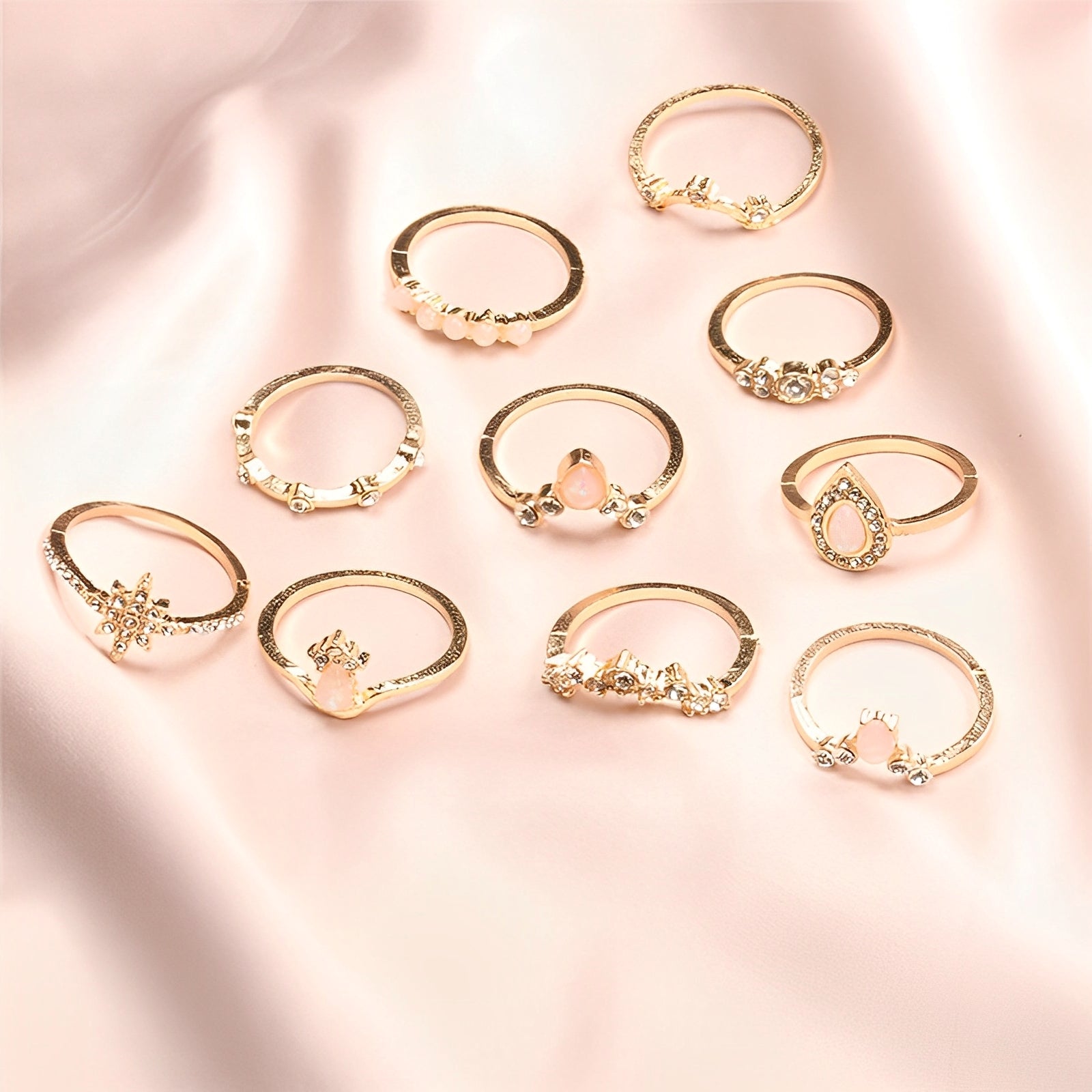 Luna – Premium-Paket von 8 bis 12 Einzigartige Ringe