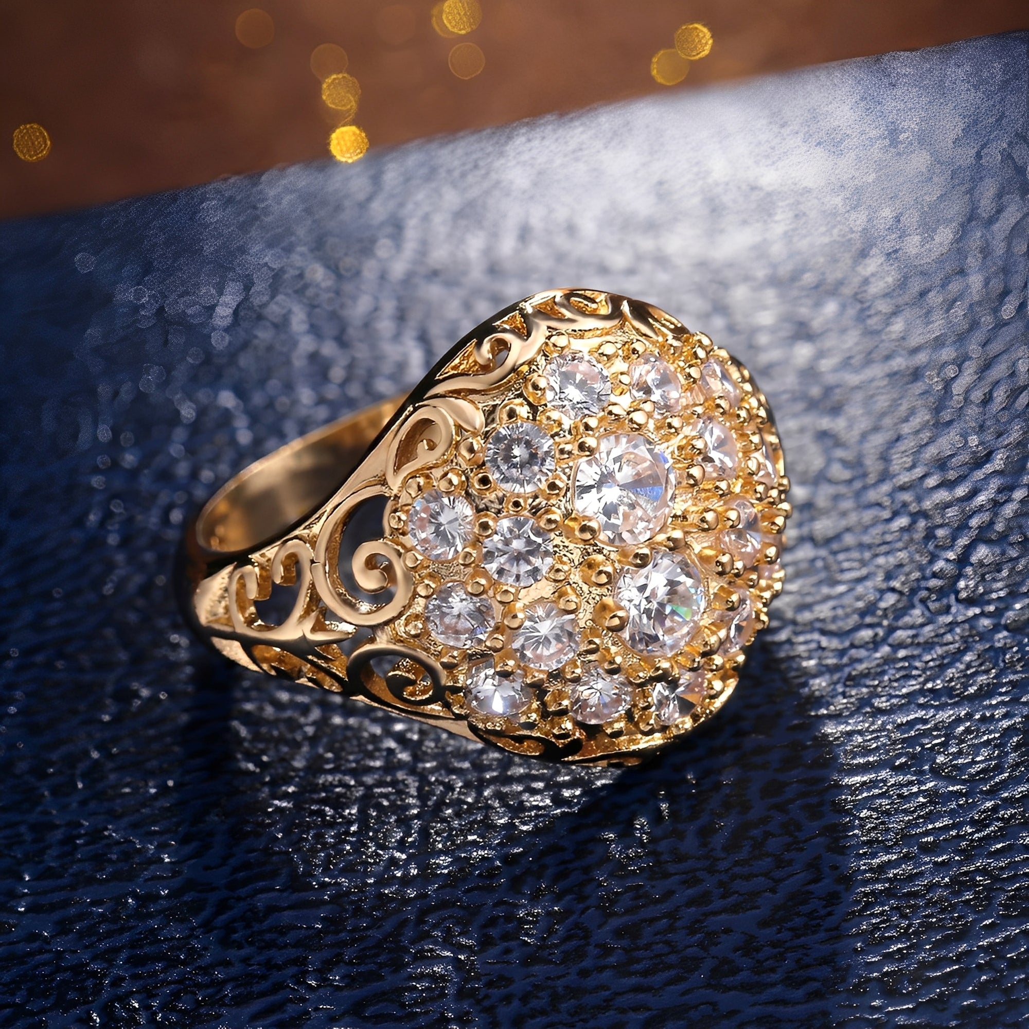 Zendy – Bague in Gold und Diamant Vintage