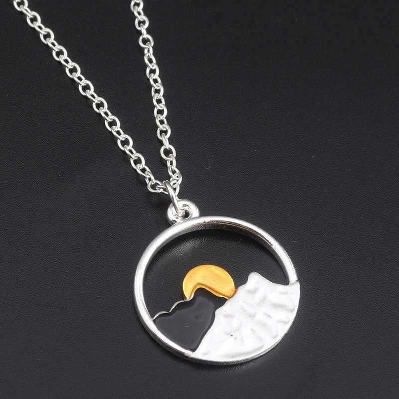 Michelle – Collier Inspiriert von Leuchtenden Gipfeln