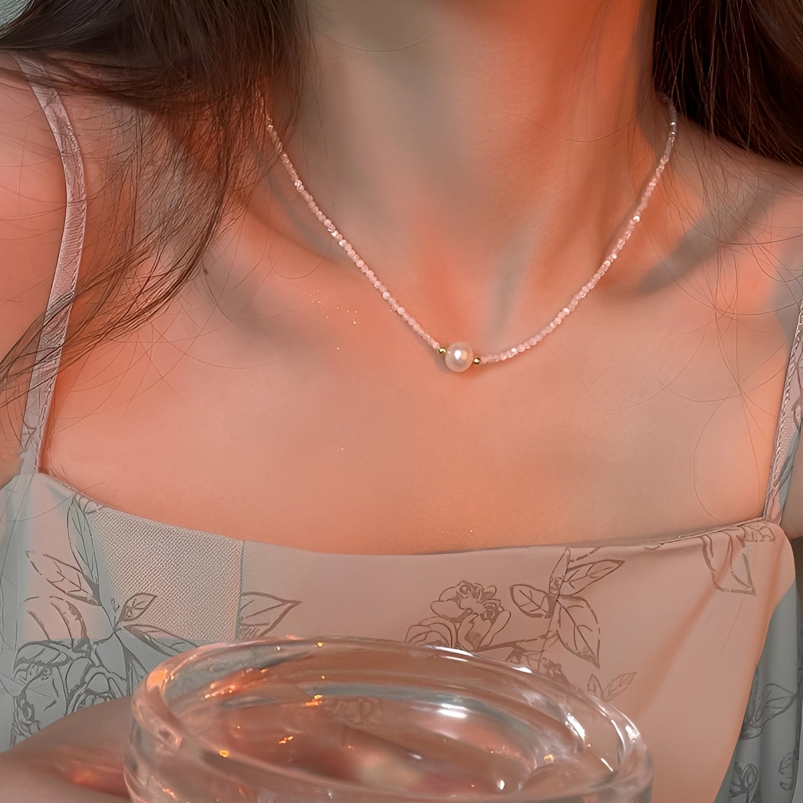 Claire – Elegante Perlenhalskette